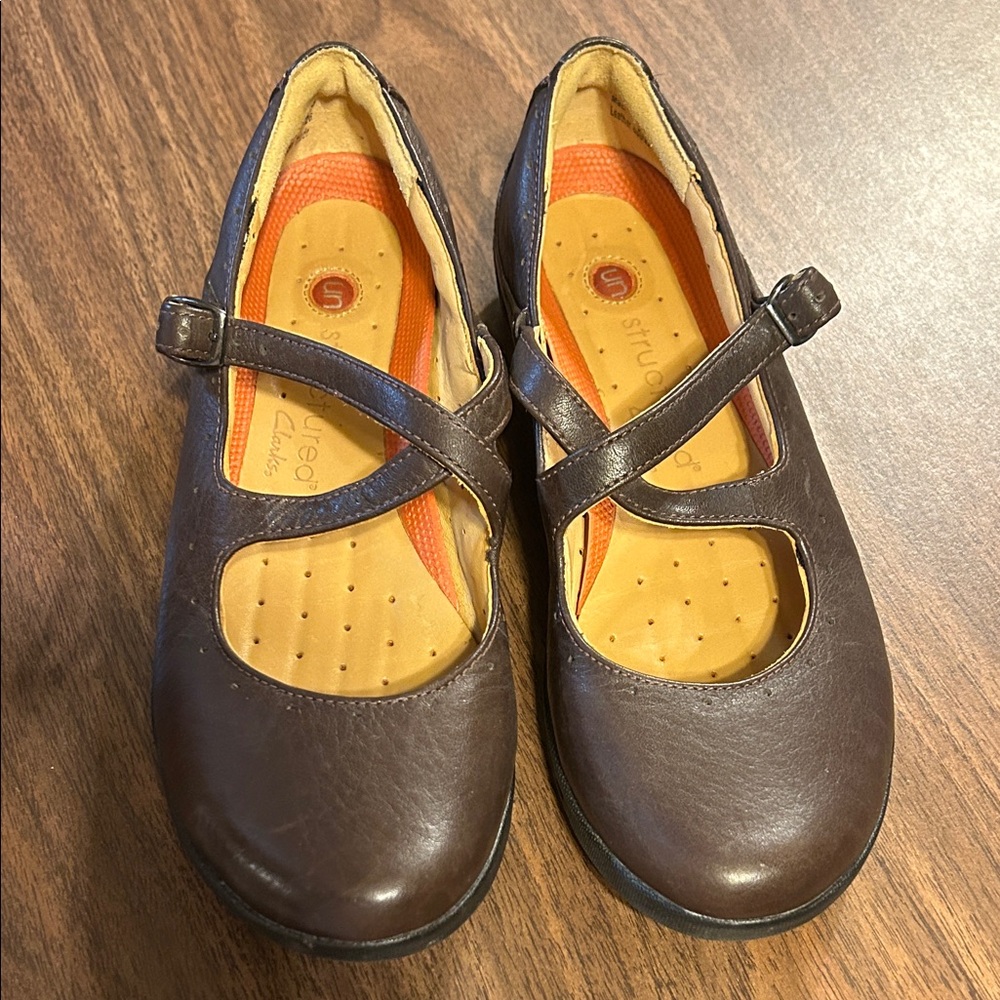 Brown Mary Jane Woman’s Shoes Sz. 6.5